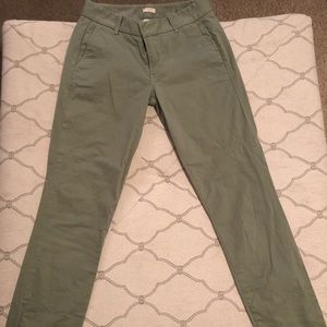 J.Crew Factory Frankie Chino Crop Size 2